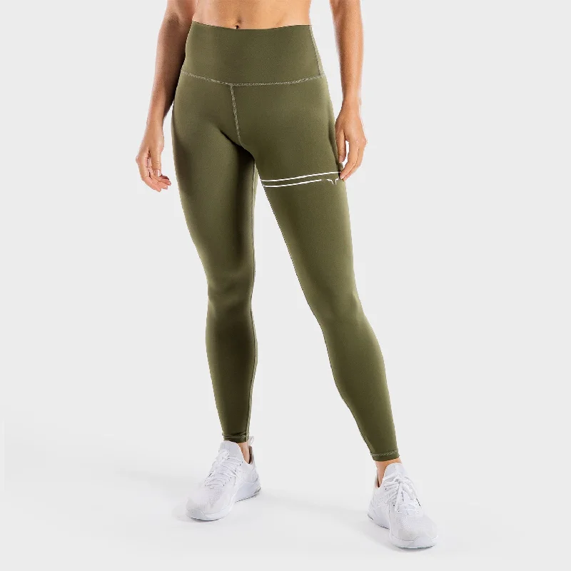 Light Fit Flux Leggings - Khaki