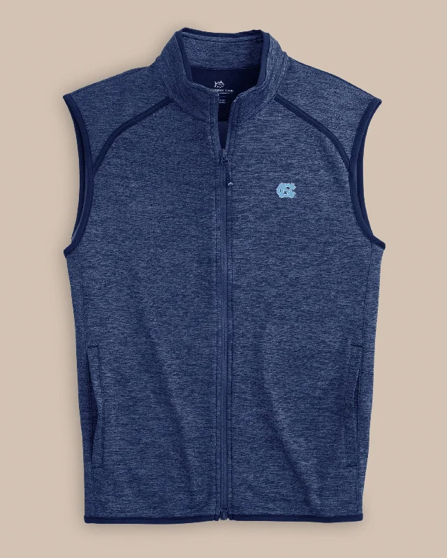 Breathable Style UNC Tar Heels Baybrook Heather Vest