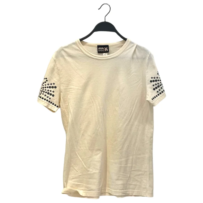 Breathable Style Jean Paul Gaultier/T-Shirt/S/M/Cotton/CRM/tribal arm sleeve