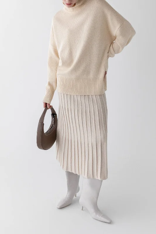 Trendy Dresses MIDI KNIT SWEATER SKIRT