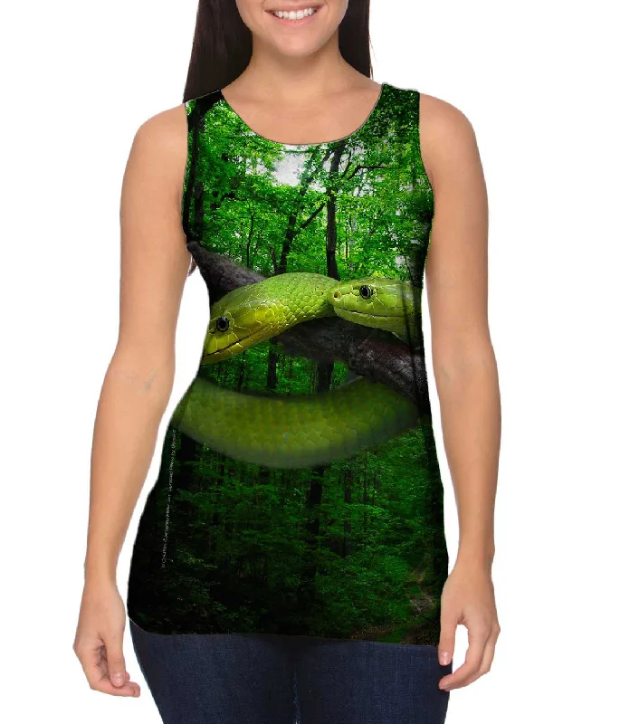 Cozy Look Green Snake Slither