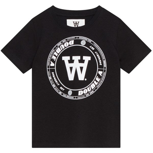 Layered Style Wood Wood Black Ola Tirewall T-Shirt