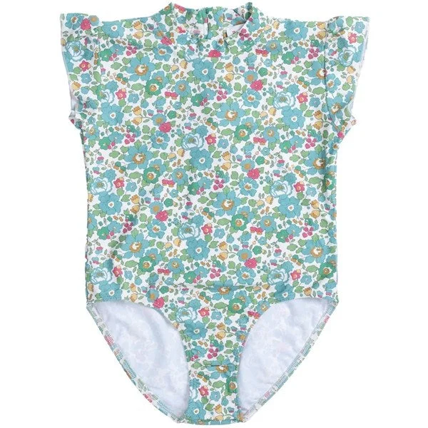 Trendy Dresses Petit Crabe Betsy D Beaa Swimsuit Liberty© fabric