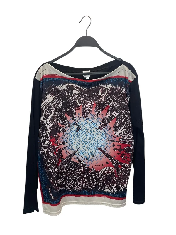 Fashion Comfort Jean Paul Gaultier/LS T-Shirt/40/All Over Print/Cotton/MLT/JPJ023