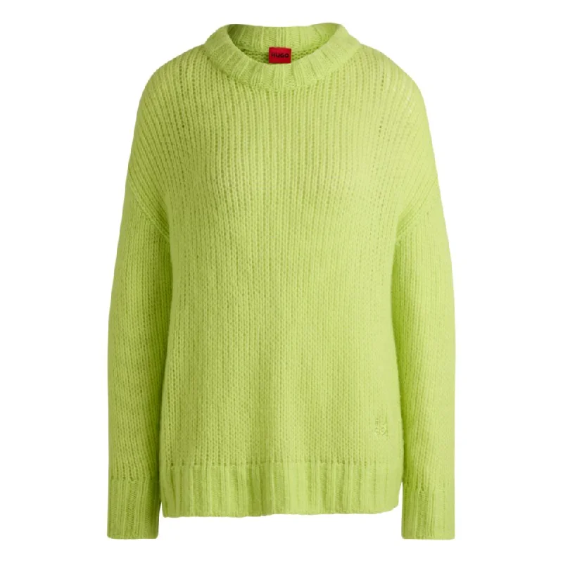 Soft Knitwear Oversize-fit sweater in wool