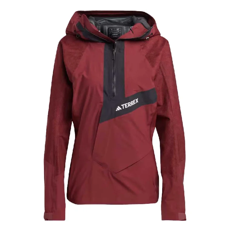 Effortless Dressing adidas - Women's Terrex Techrock Rain.Rdy Anorak Jacket (HU1833)