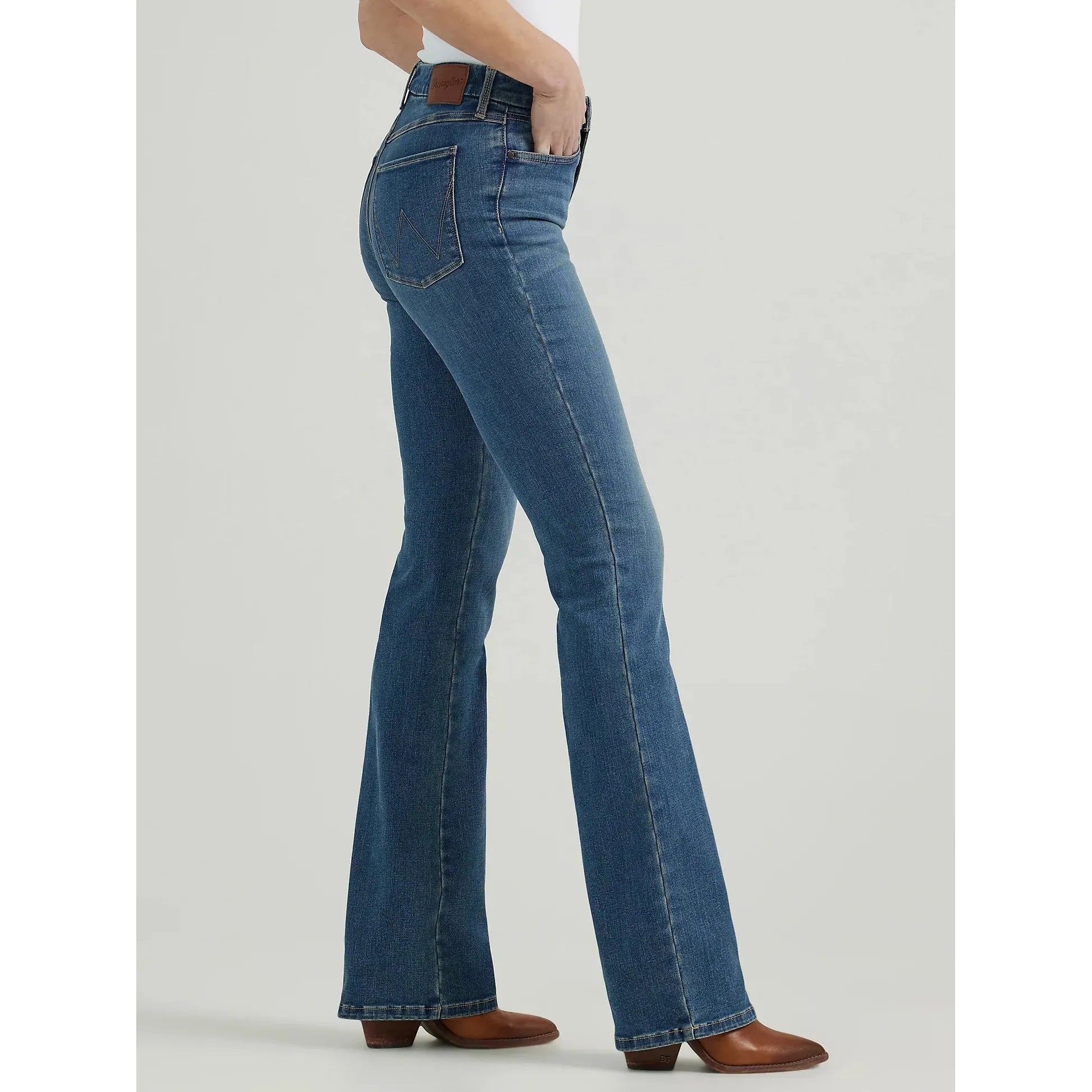 Elegant Wear Women's Wrangler High Rise Bootcut Bespoke Jean #112359279