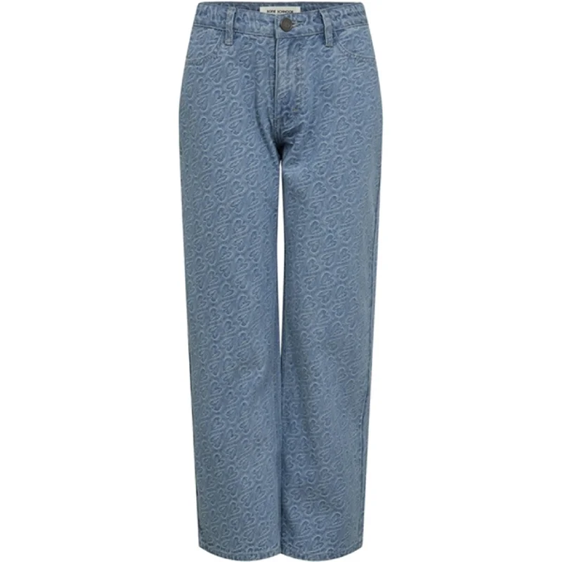 Soft Looks Sofie Schnoor Denim Blue Pants