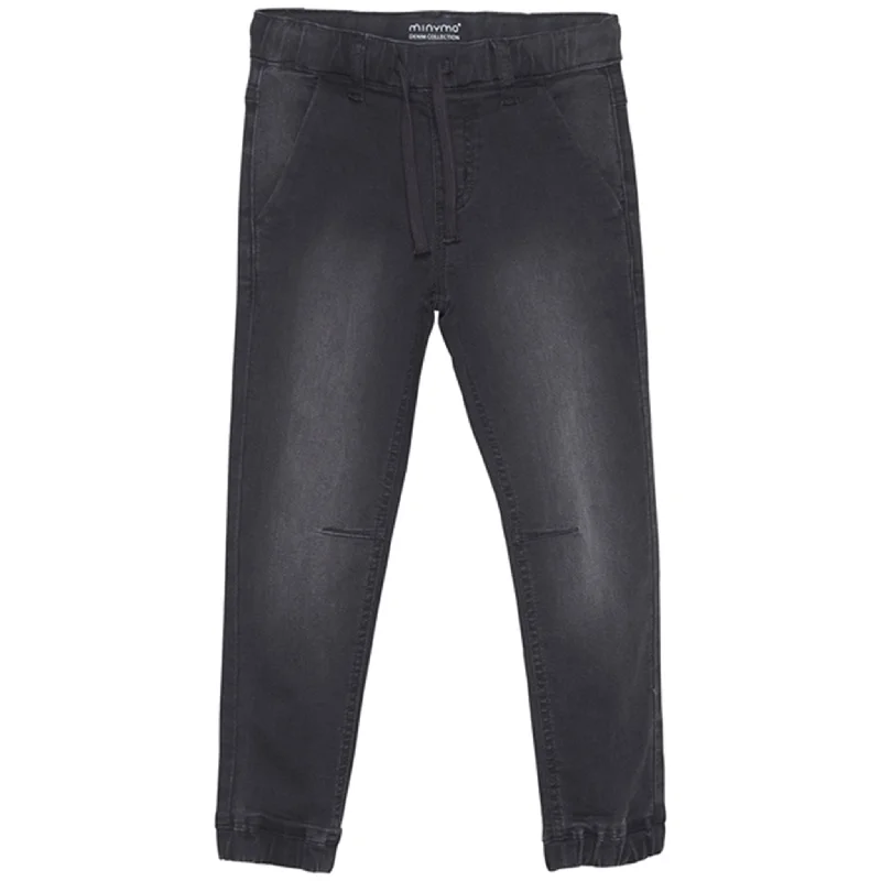 Versatile Casuals Minymo Grey Black Jeans Stretch Loose Fit NOOS