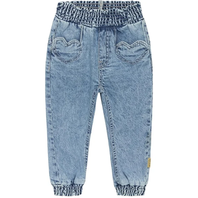 Easygoing Fashion Hust & Claire Mini Washed Denim Josefine Jeans