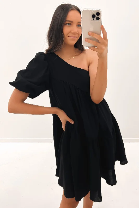 Light Comfort Chelsey Mini Dress Black