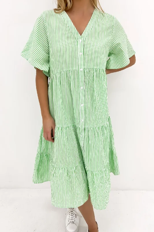 Casual Comfort Kelis Midi Dress Jade