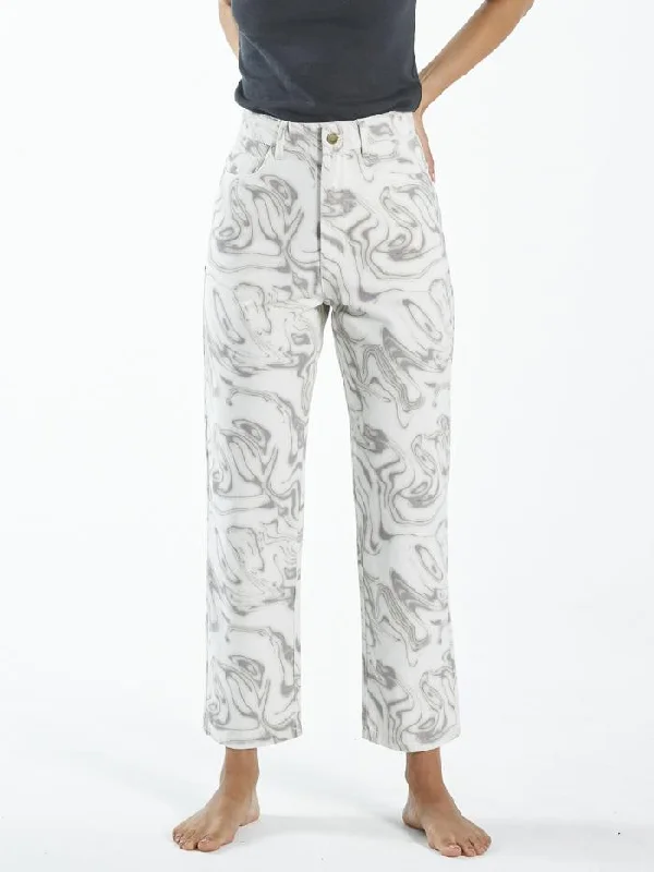 Effortless Outfits Marbled Paradise Pant - Tofu