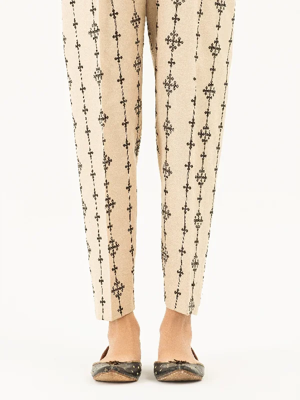 Chic Outfits Embroidered Winter Cotton Trousers(Pret)