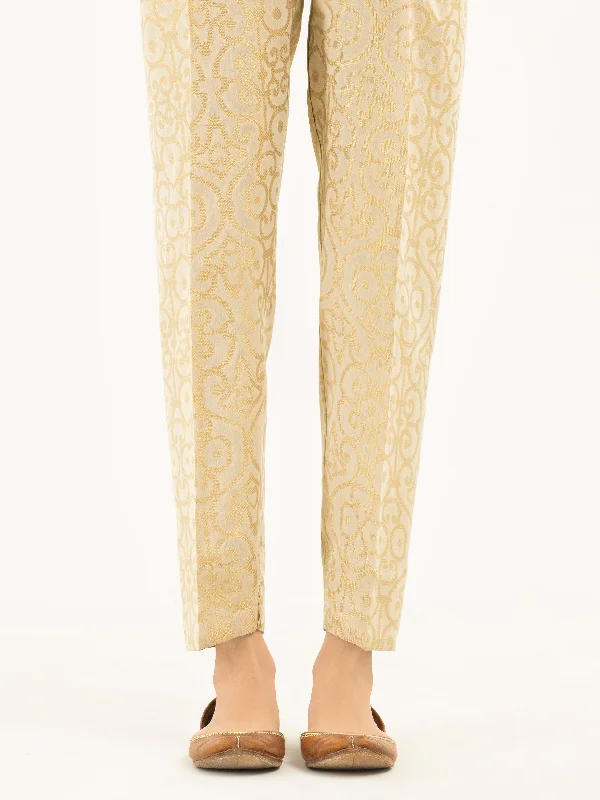 Versatile Wear Jacquard Trousers(Pret)