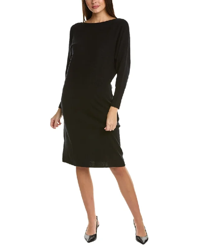 Lounge Wear sofiacashmere Off-the-Shoulder Cashmere Dress