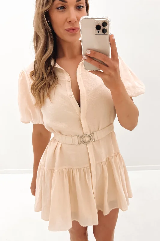 Urban Chic Sonja Mini Dress Nude