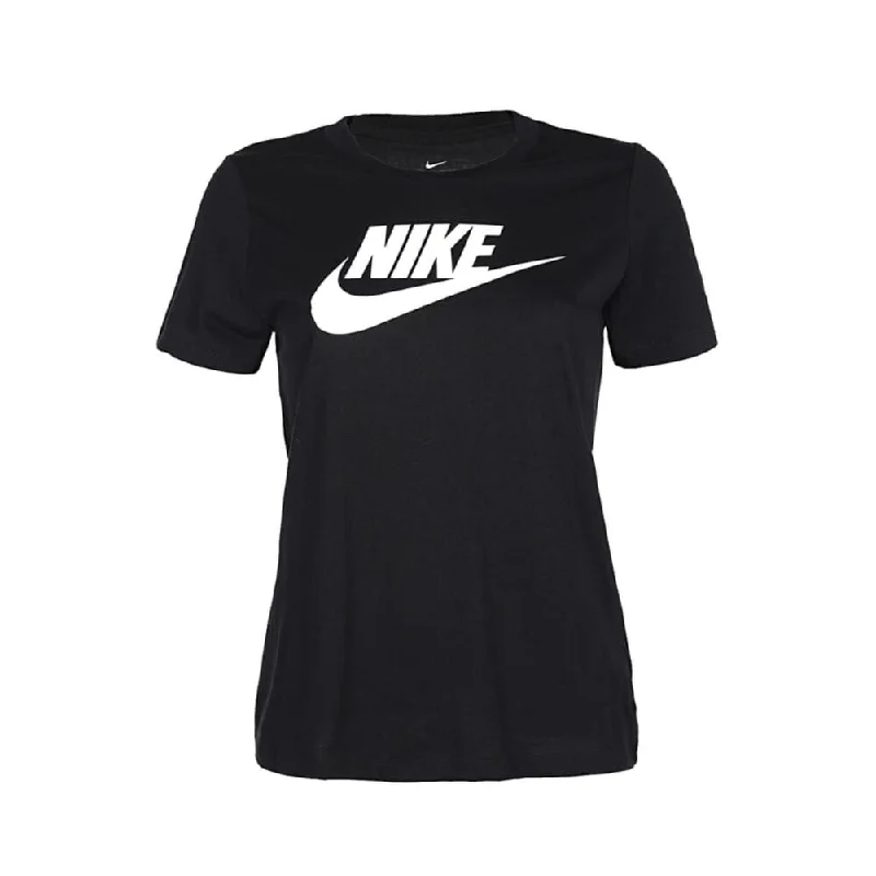 Cozy Pants Nike NSW Essential Icon T-Shirt Black/White  BV6169-010 Women's